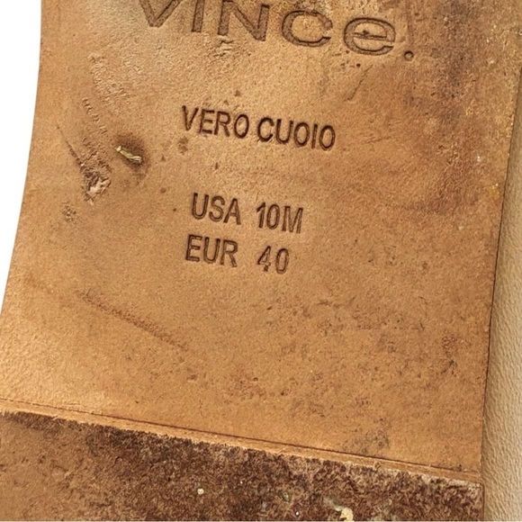 Vince Cyder D’Orsay Square Toe Flats Size 10 - Picture 10 of 10